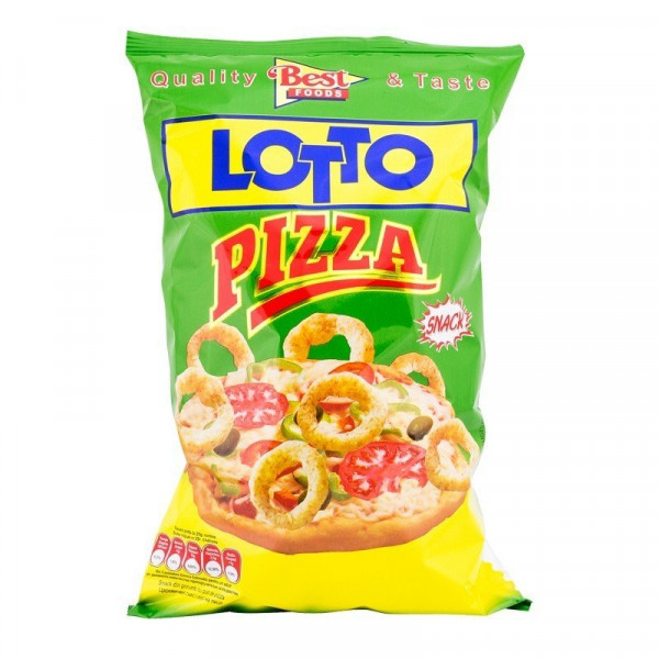 Snacks cu pizza Lotto 35 g, 40 buc