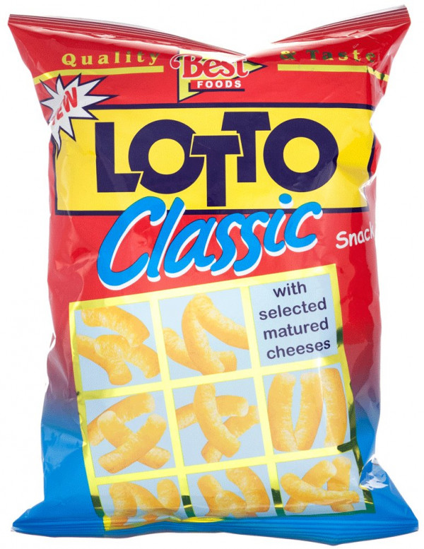 Snacks Lotto classic 35 g, 40 buc