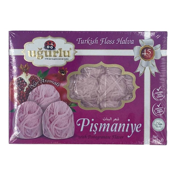 Vata de zahar cu aroma de rodie Ugurlu 240 g
