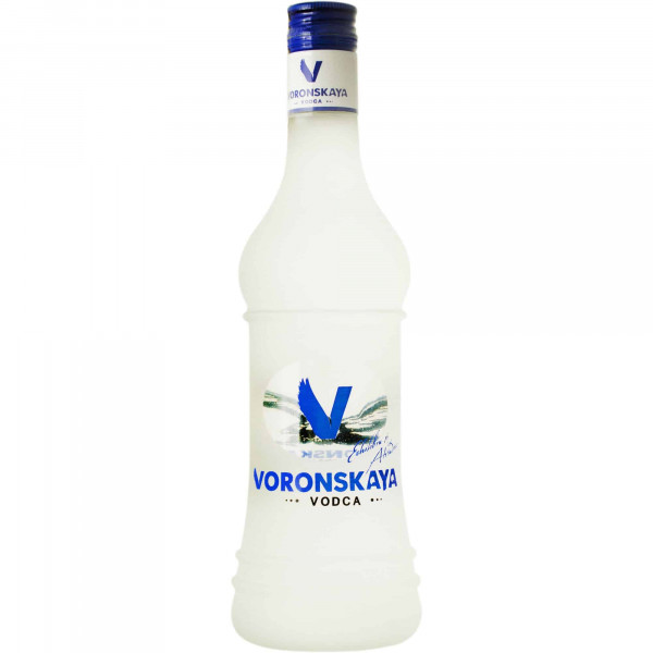 Vodca Voronskaya 40 % 500 ml + 2 pahare