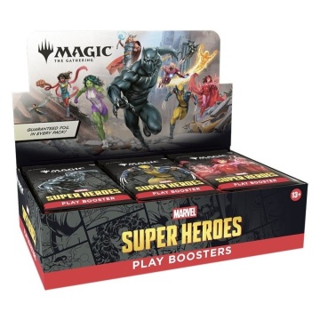 Magic: The Gathering - Marvel Super Heroes Play Booster Display (30 Packs)