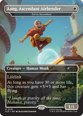 Magic: The Gathering Secret Lair x Avatar: The Last Airbender - A Lot to Learn (Non-Foil) - Img 3