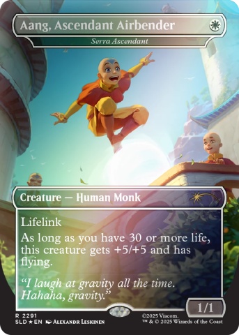 Magic: The Gathering Secret Lair x Avatar: The Last Airbender - A Lot to Learn (Rainbow Foil) - Img 3