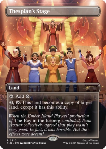 Magic: The Gathering Secret Lair x Avatar: The Last Airbender - Ember Island Players (Non-Foil) - Img 7