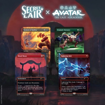 Magic: The Gathering Secret Lair x Avatar: The Last Airbender - Everything Changed (Non-Foil) - Img 2