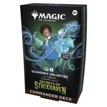Magic: The Gathering Secrets of Strixhaven - Quandrix Unlimited Commander Deck - Img 2
