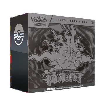 Pokémon TCG: Mega Evolution—Pitch Black Elite Trainer Box - Img 2