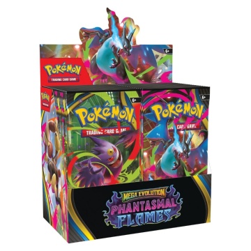 Pokémon TCG Mega Evolution Phantasmal Flames Booster Display Box (36 Packs)