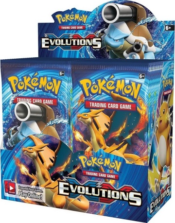 Pokémon TCG: XY Evolutions Booster Display Box EN (English, XY12, 2016) — Base Set Reprint