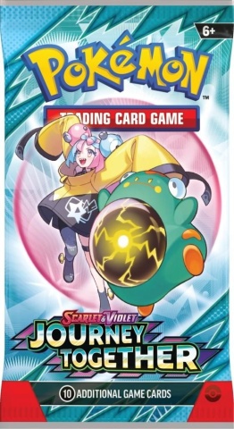 Precomanda: Pachet Carti Pokémon TCG Journey Together Booster Pack - Scarlet & Violet 9 (10 Carti) - Img 4