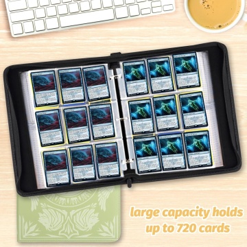 TCG Binder - TCG Premium 720 Double PU - Green and White (720 cards) - Img 4