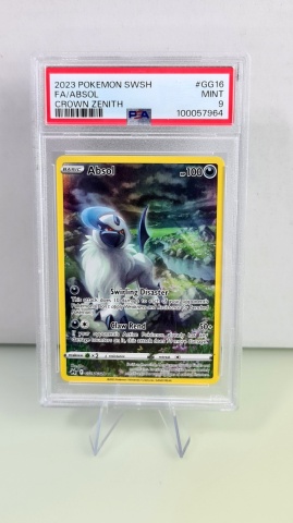 Absol #GG16/GG70 Full Art Ultra Rare English PSA 9 MINT - Img 3