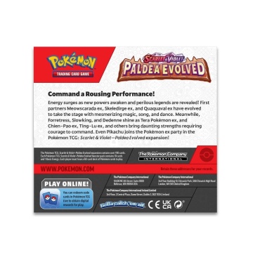 Cutie Pokémon TCG: Scarlet & Violet 2 Paldea Evolved Booster Display Box (36 Pachete) - Img 4