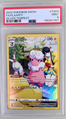 Flaaffy FA (Elesa) Mint 9 #TG03/TG30 Full Art Rare (English) PSA 9 GEM MT