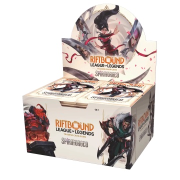 League of Legends TCG Riftbound Spiritforged Booster Display Box (24 Packs) - Img 2