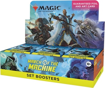 Magic: The Gathering - March of the Machine Set Booster Display (30 Boosters)