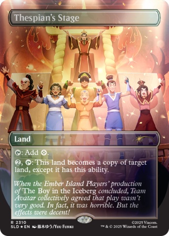 Magic: The Gathering Secret Lair x Avatar: The Last Airbender - Ember Island Players (Rainbow Foil) - Img 7