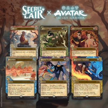 Magic: The Gathering Secret Lair x Avatar: The Last Airbender - Unul cu elementele (Non-Foil) - Img 2