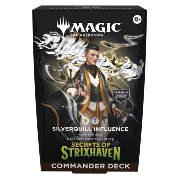 Magic: The Gathering Secrets of Strixhaven Silverquill Influence Commander Deck - Img 3