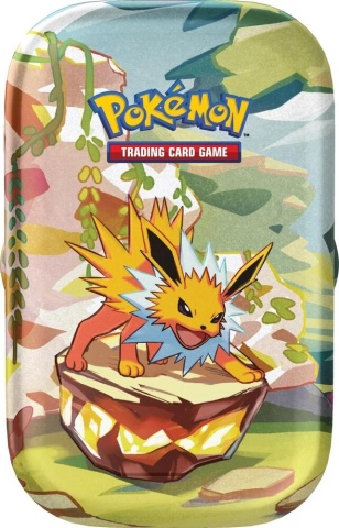 Pokémon TCG: Cutie Display Mini Tin Prismatic Evolutions - Eevee și Eeveeluții! - Img 4