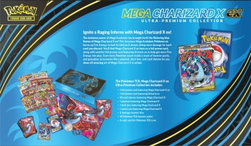 Pokémon TCG: Mega Charizard X Ex Ultra Premium Collection RO - Img 7