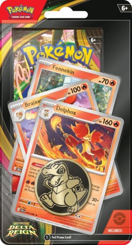 Pokémon TCG: Mega Evolution - Delta Reign Premium Checklane Blister (Delphox) - Img 2