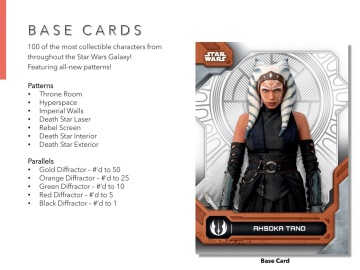 Star Wars High Tek 2024 Hobby Box (Topps) - 1 On-Card Auto & 2 Parallels! - Img 3