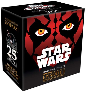 Star Wars Phantom Menace Sapphire 2024 Hobby Box (Topps) - 4 paralele numerotate garantate!