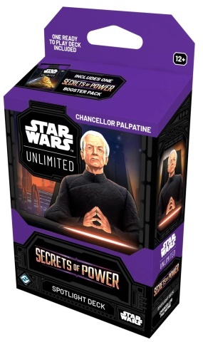 Star Wars Unlimited - Secretele puterii Spotlight Deck Pack: Padme Amidala vs. Cancelarul Palpatine (6 pachete) - Img 3