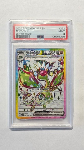 Flygon ex SIR #222/191 — PSA 9 MINT (Surging Sparks, 2024)