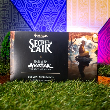 Magic: The Gathering Secret Lair x Avatar: The Last Airbender - One with the Elements (Rainbow Foil)