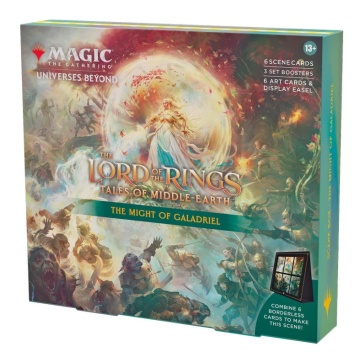 Magic: The Gathering - The Lord of the Rings: Tales of Middle-earth - The Might of Galadriel Scene Box