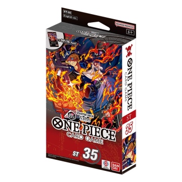 One Piece Card Game: RED/BLACK Sabo Starter Deck [ST-35] (Single Deck)