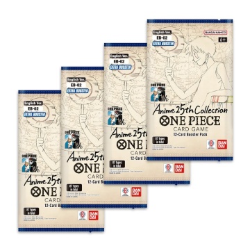 One Piece TCG: Extra Booster - Anime 25th Collection Display (24 Packs) - EN - Img 2