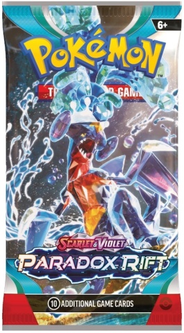 Pachet Carti Pokémon TCG Scarlet & Violet 4 Paradox Rift RO Booster Pack - 1 Pachet Booster - Img 4