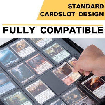 Pokemon Binder 1024 Sleeves cu 16 Sloturi/pagină Compatibile Pokemon, MTG, Yu-Gi-OH! - Img 5