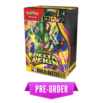 Pokémon TCG: Mega Evolution - Delta Reign Build & Battle Box