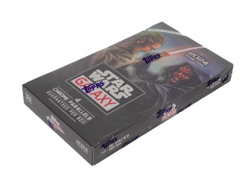 Star Wars Chrome Galaxy 2024 Hobby Box (Topps) - 4 paralele numerotate + 3 Mini Diamante! - Img 2