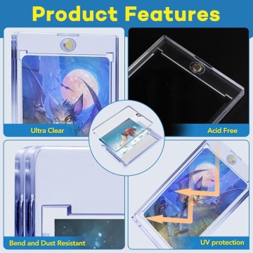 1 suport de card magnetic TCG (35pt, protecție UV) - Img 3