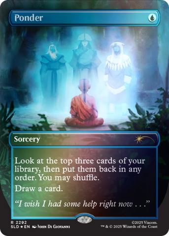 Magic: The Gathering Secret Lair x Avatar: The Last Airbender - A Lot to Learn (Rainbow Foil) - Img 4