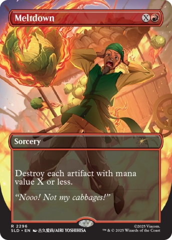 Magic: The Gathering Secret Lair x Avatar: The Last Airbender - Varza mea! (Non-Foil) - Img 4