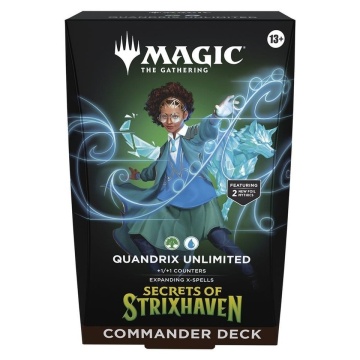 Magic: The Gathering Secrets of Strixhaven - Quandrix Unlimited Commander Deck - Img 3