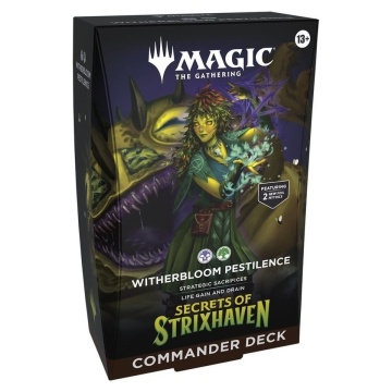 Magic: The Gathering Secrets of Strixhaven Witherbloom Pestilence Commander Deck