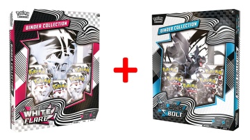 Pokémon TCG Bundle: Scarlet & Violet - White Flare & Black Bolt Collection 2 Classics (Binders) 📚🔥🔥⚡