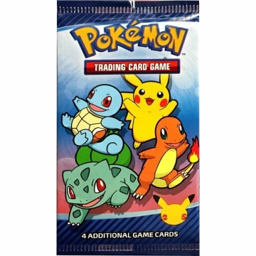 Pokémon TCG: McDonald's Collection 25th Anniversary Booster Pack - German