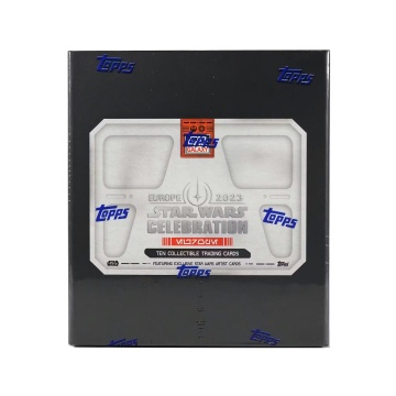 Star Wars Celebration Volume 2 (Prequel Trilogy) Hobby Box (Topps 2023) - 2 Parallels Guaranteed! - Img 2