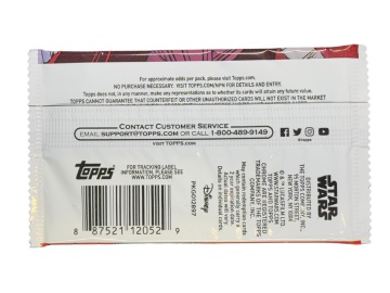 Star Wars Chrome Galaxy 2023 Hobby Box (Topps) - 3 Numbered Parallels per Box! - Img 8