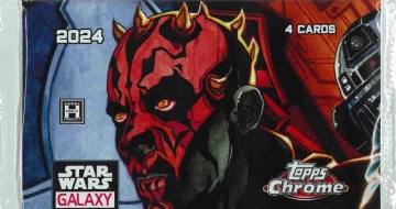 Star Wars Chrome Galaxy 2024 Hobby Box (Topps) - 4 paralele numerotate + 3 Mini Diamante! - Img 3