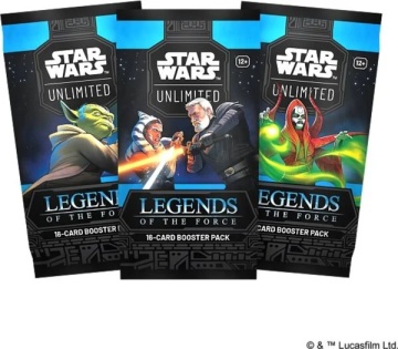 Star Wars Unlimited - Legends of the Force Booster Pack (16 Cards)