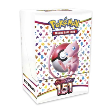 Cutie Pokémon TCG Scarlet & Violet 151 EN Booster Bundle Factory Sealed - 6 Pachete Booster - Img 3